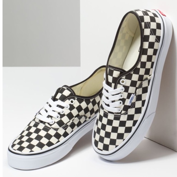 golden coast checkered vans